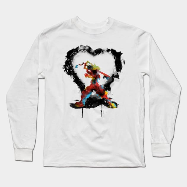 kingdom splash Long Sleeve T-Shirt by kharmazero